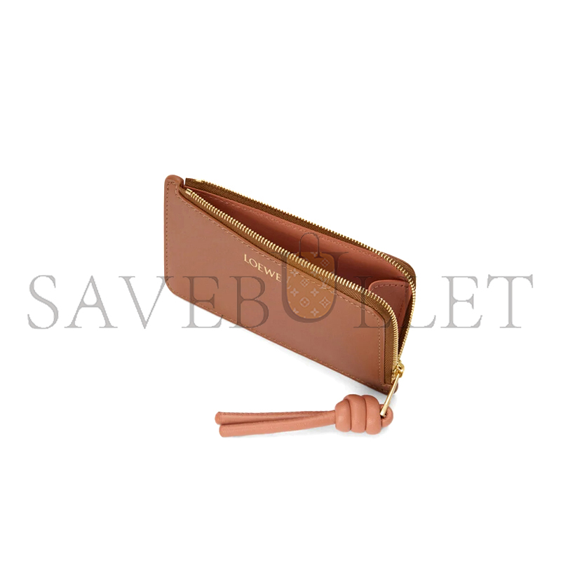 LOEWE KNOT COIN CARDHOLDER IN SHINY NAPPA CALFSKIN CEM1Z40X02 (13*7.5*1cm)